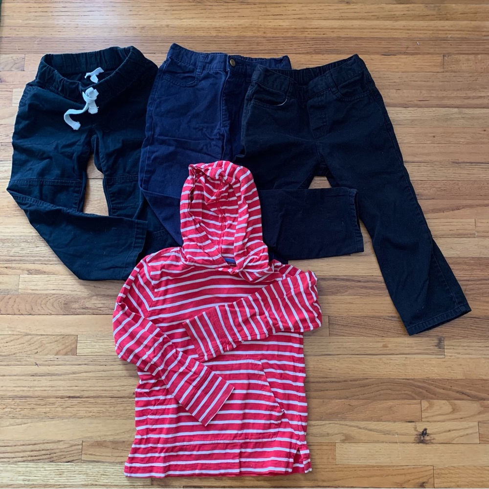 Primary 4T pants hoodie lot